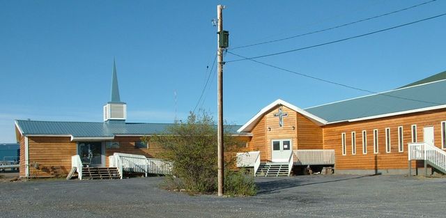 Image of the Church of the Ascension, Inuvik, Northwest Territories, Canada,