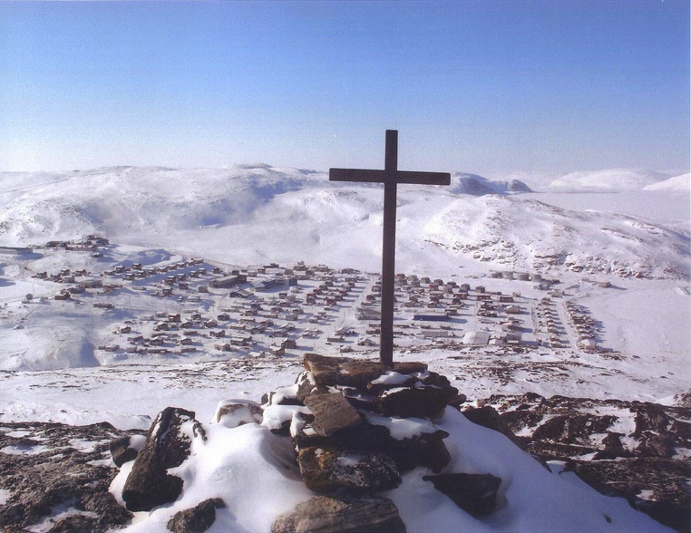 Image of the Cross in the Arctic